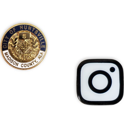 Epola Lapel Pins - 5/8" W x 5/8" H